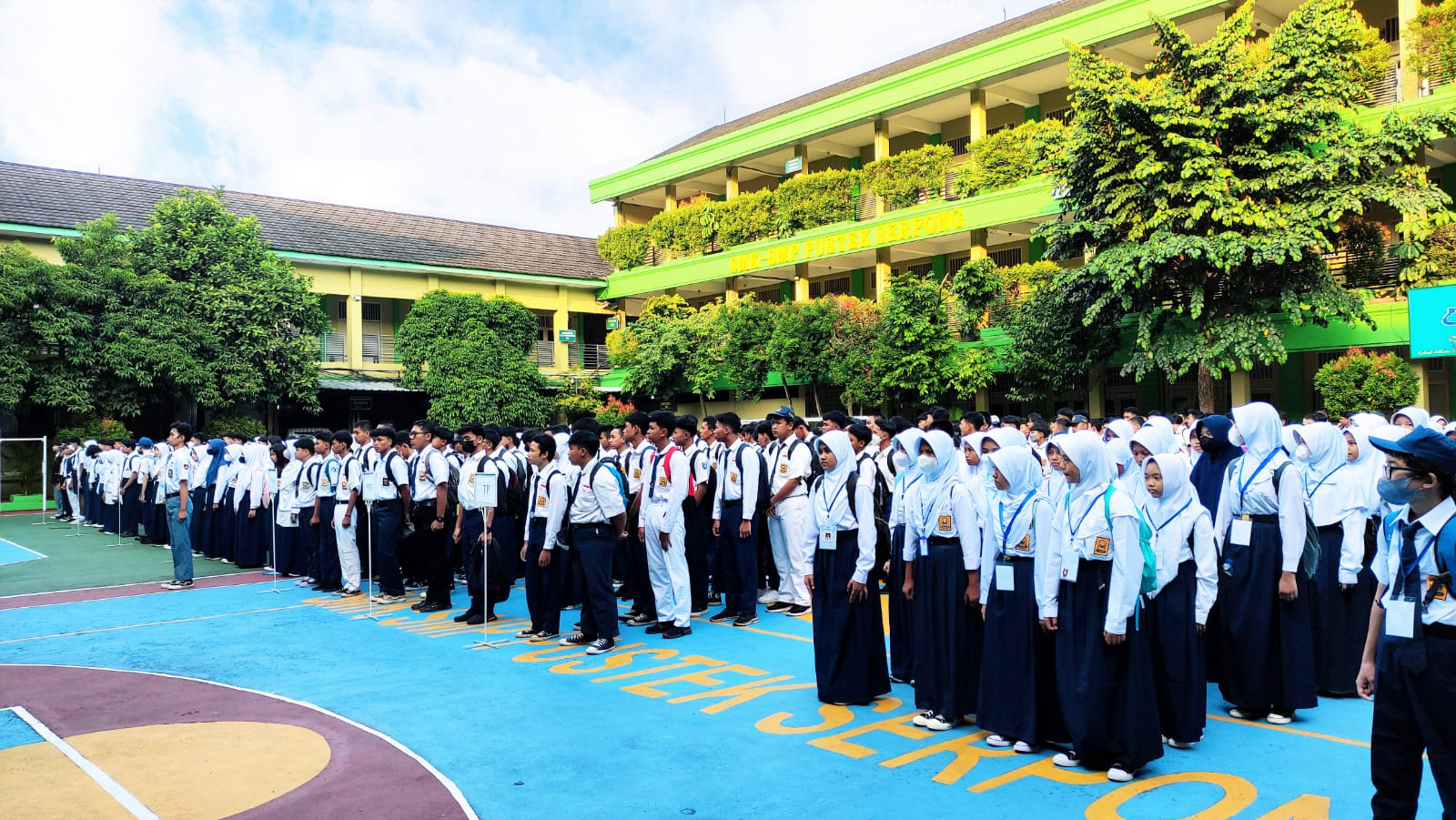 Kegiatan MPLS Hari Pertama Tahun Ajaran 2023/2024