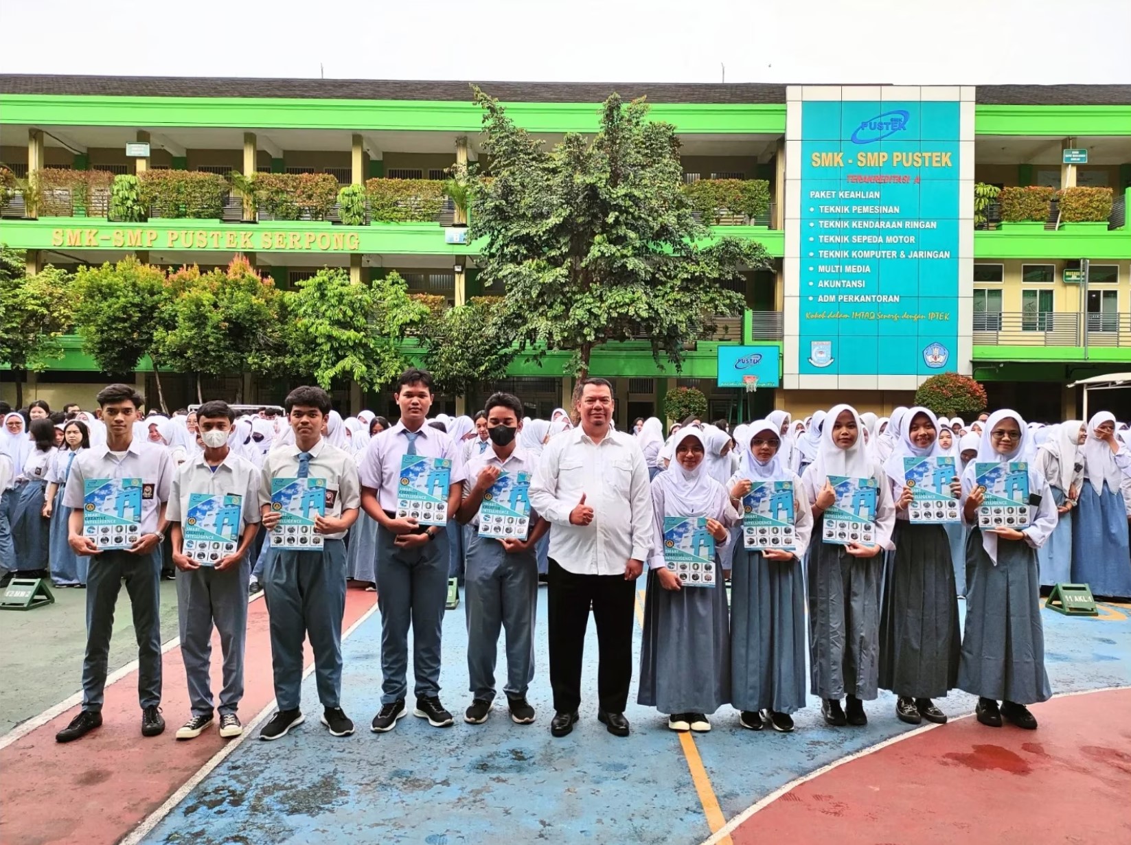 Siswa SMK Pustek Serpong Lulus 100 Persen, Kepsek: Alhamdulillah Banyak Diterima di Perguruan Tinggi Negeri